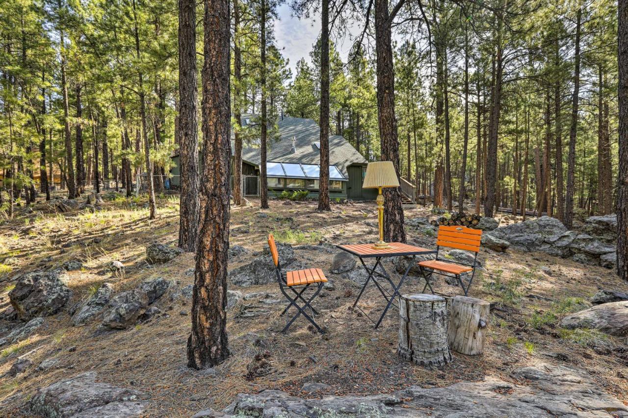 Woodsy Flagstaff Hideaway With Deck And Sunroom! Mountainaire ภายนอก รูปภาพ