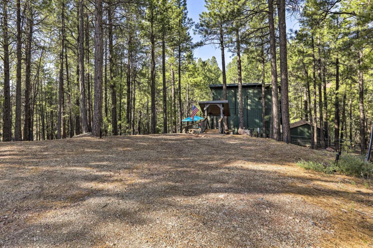 Woodsy Flagstaff Hideaway With Deck And Sunroom! Mountainaire ภายนอก รูปภาพ