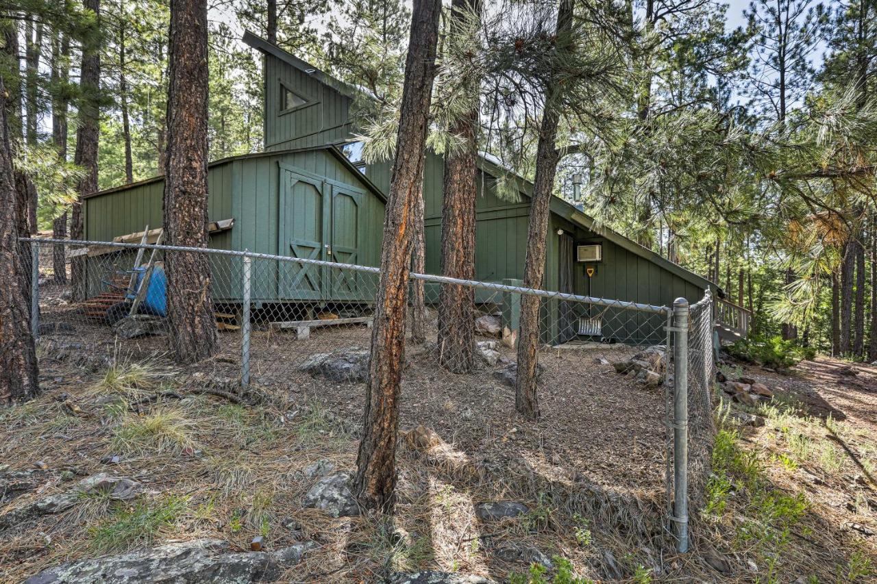 Woodsy Flagstaff Hideaway With Deck And Sunroom! Mountainaire ภายนอก รูปภาพ